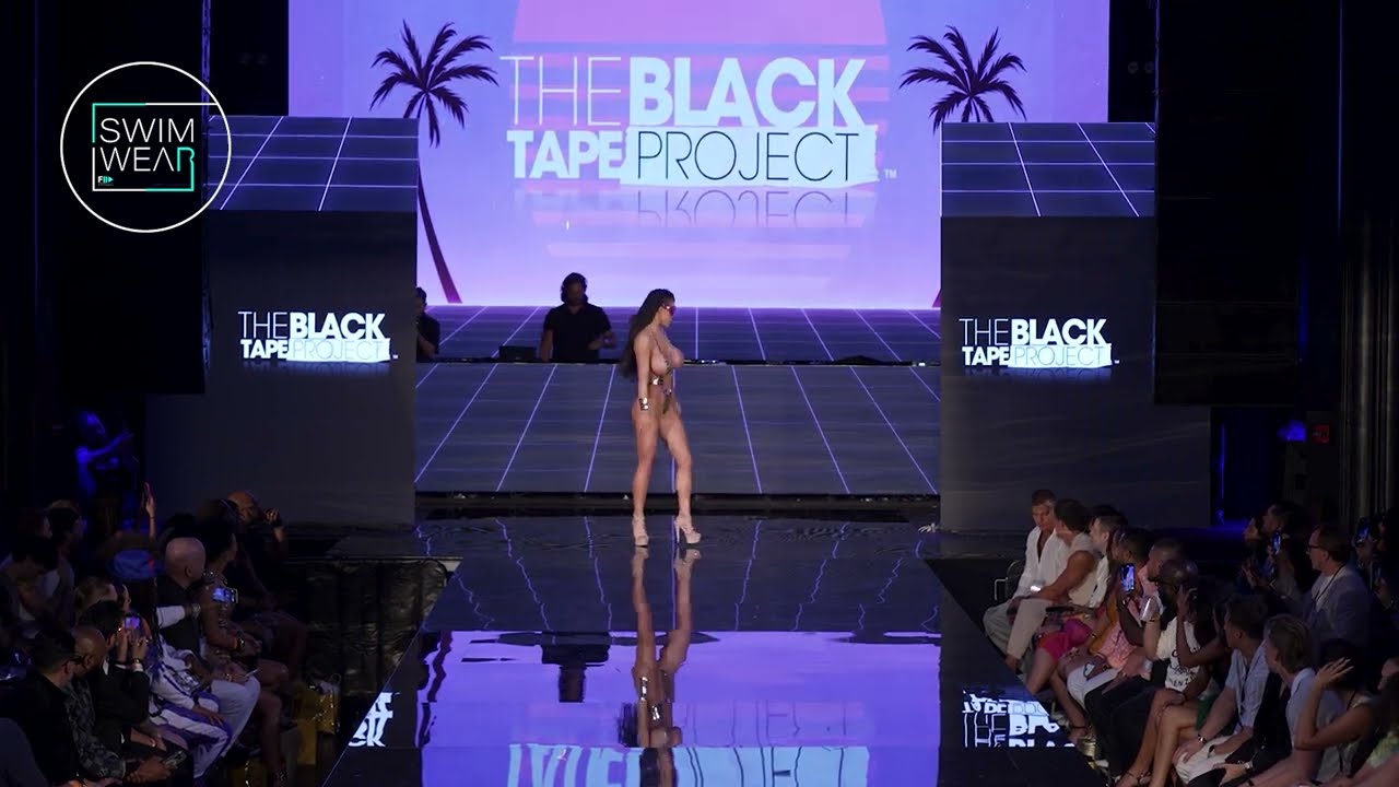 GERMAINE LOVE x THE BLACK TAPE PROJECT Miami Swim Week Summer 2024 - 4K Slow Motion