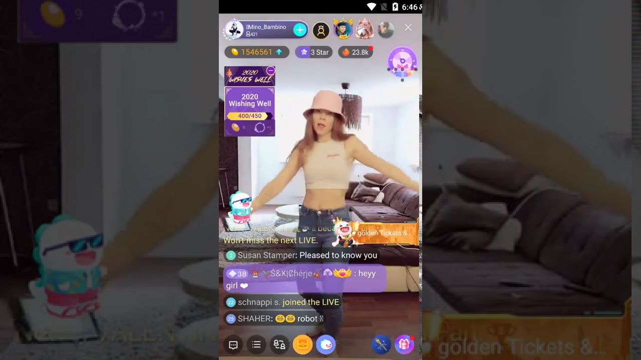 German cool girl's live dancing - bigo live live streaming video