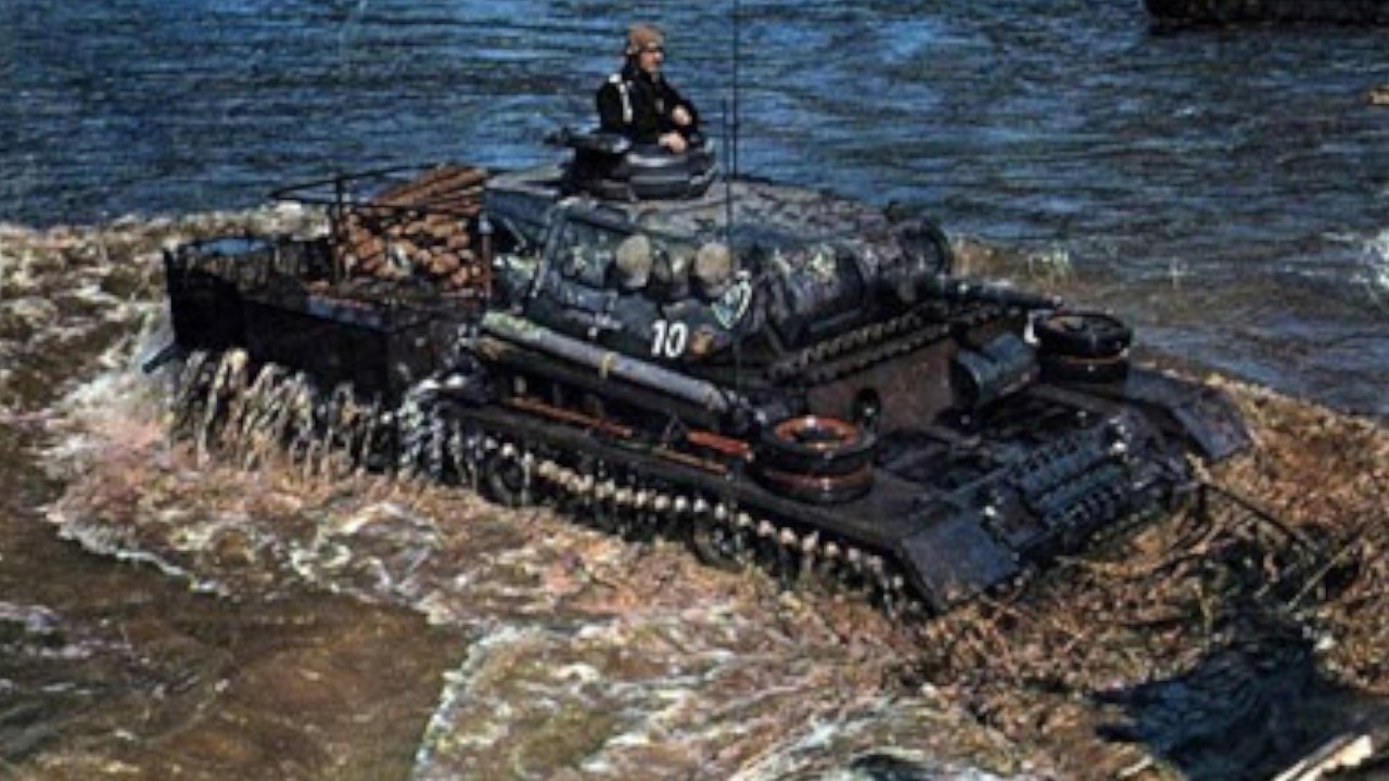 German Underwater Tanks - Tauchpanzer  #ww2 #tank #panzer