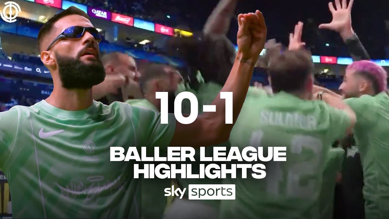 Germany thrash UK at Baller League final four! UK 1-10 Germany | Baller League highlights