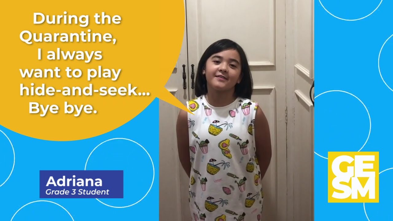 GESM Students' Favorite Things to do in Quarantine!