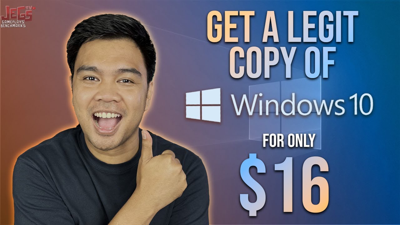 Get a legit copy of Windows 10 for only $16!! #gvgmall