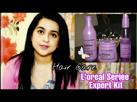 Get Gorgeous Hair||L'oreal Serie Expert kit|| Prokeratin Hair Shampoo, Masque and Serum||#loreal