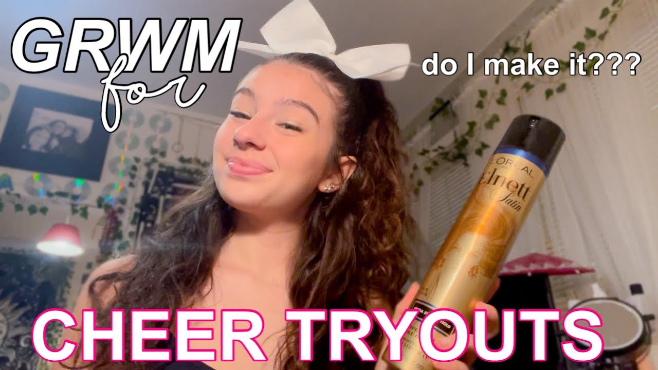 GET READY WITH ME FOR CHEER TRYOUTS 2022