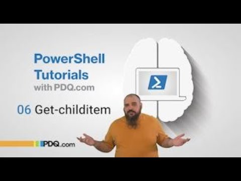 Get-childitem | 06 | PowerShell Tutorials with PDQ.com