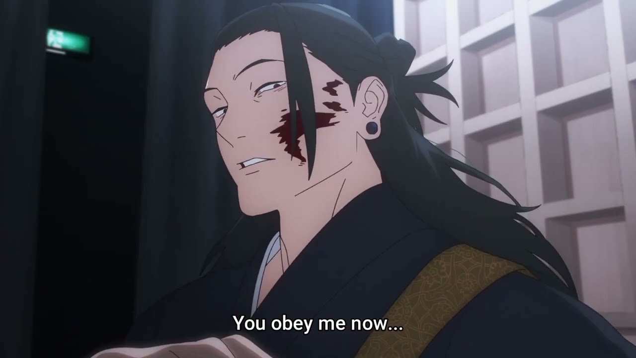GETO i hate monkeys you obey me now |||Jujutsu kaisen Season 2 episode 5 #geto racist
