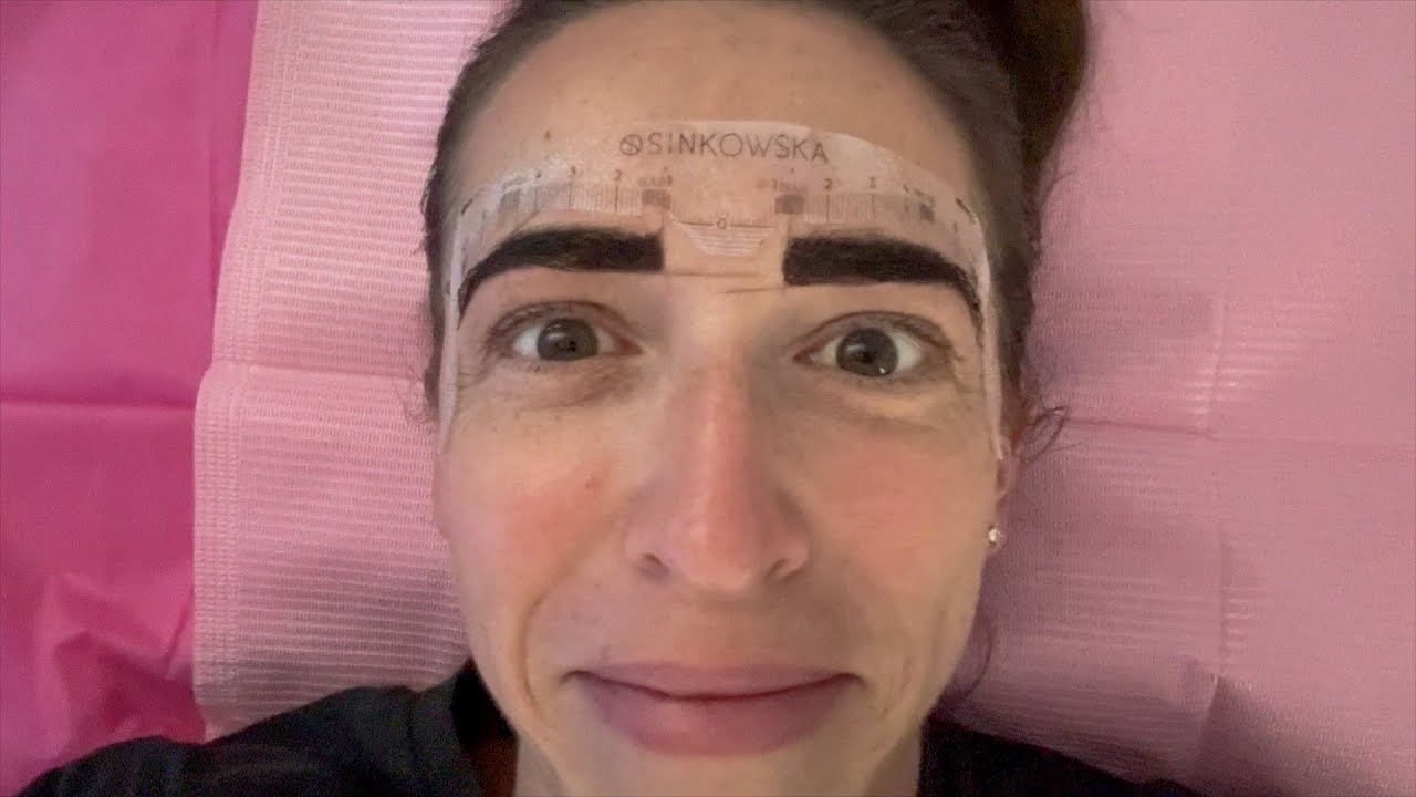 Getting My Eyebrows Done!