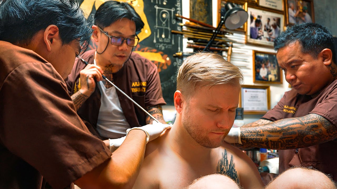 Getting Sak Yant in Bangkok / THAI Sacred Tattoo / Reasons to Travel in Thailand in 2023