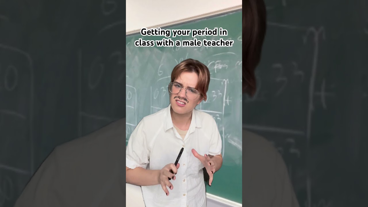 Getting your period at school #periodatschool #firstperiod #periodkit #tampons