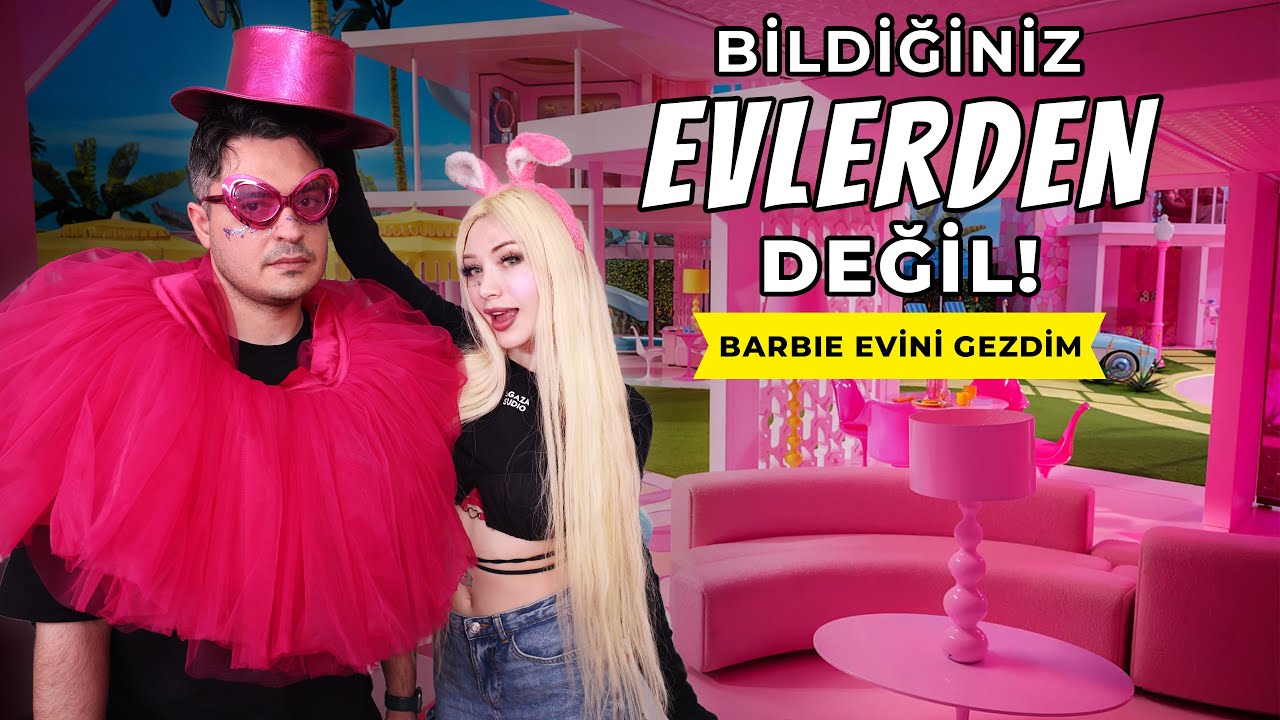 Gezdiğim En GARİP Ev... | Gerçek Barbie Evi 💃