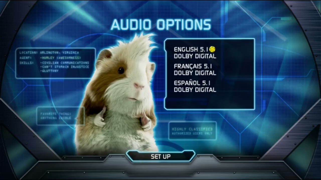 G-Force 2009 DVD Menu Walkthrough