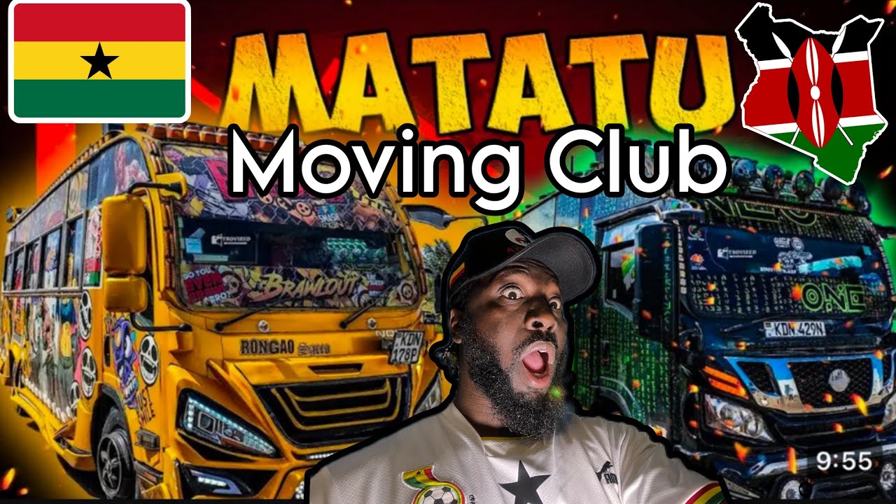 Ghanaians Experiences Kenya's Crazy Matatu Culture in Nairobi