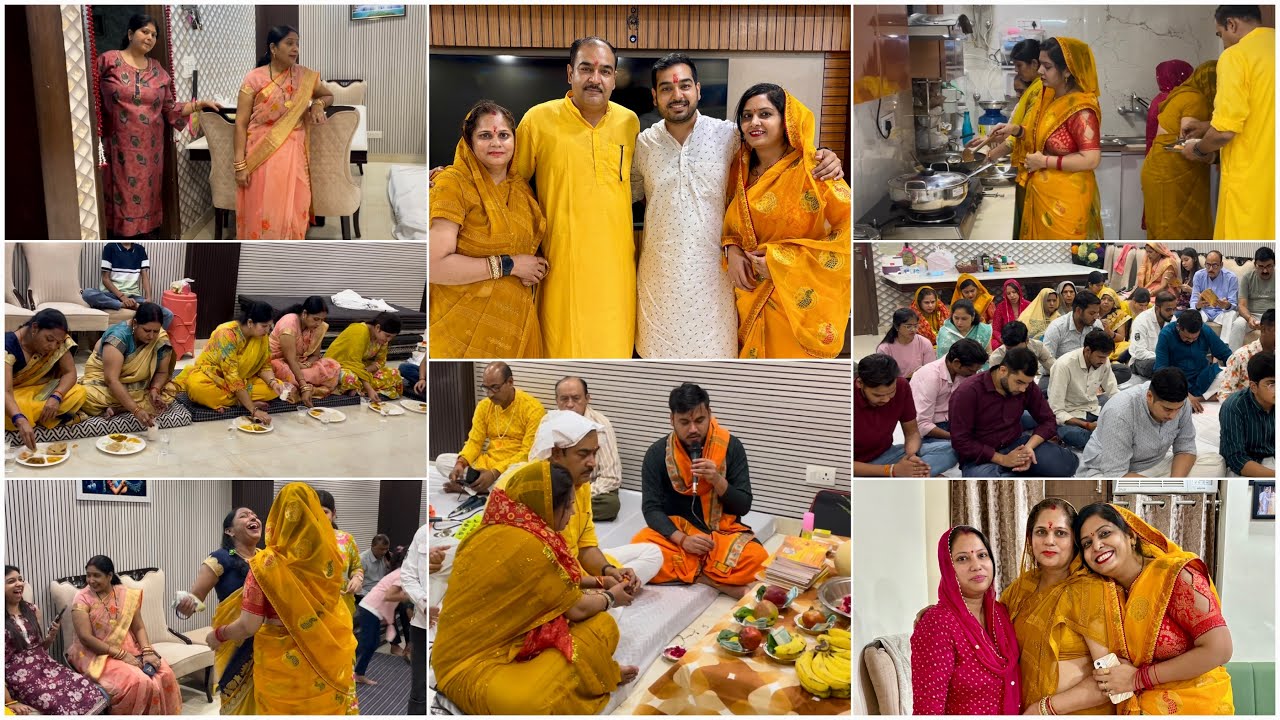 🏠Ghar par hua Sundarkaand🙏 ka paath Jethani ji ne kisko bulaya🤔poora pariwar aagya ye to