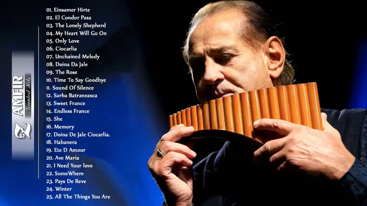 Gheorghe Zamfir. instrumental  Pan Flute Music.
