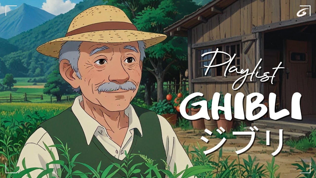 Ghibli Chill 🌊 Studying, coffee, reading, healing 🎧 Ghibli Music