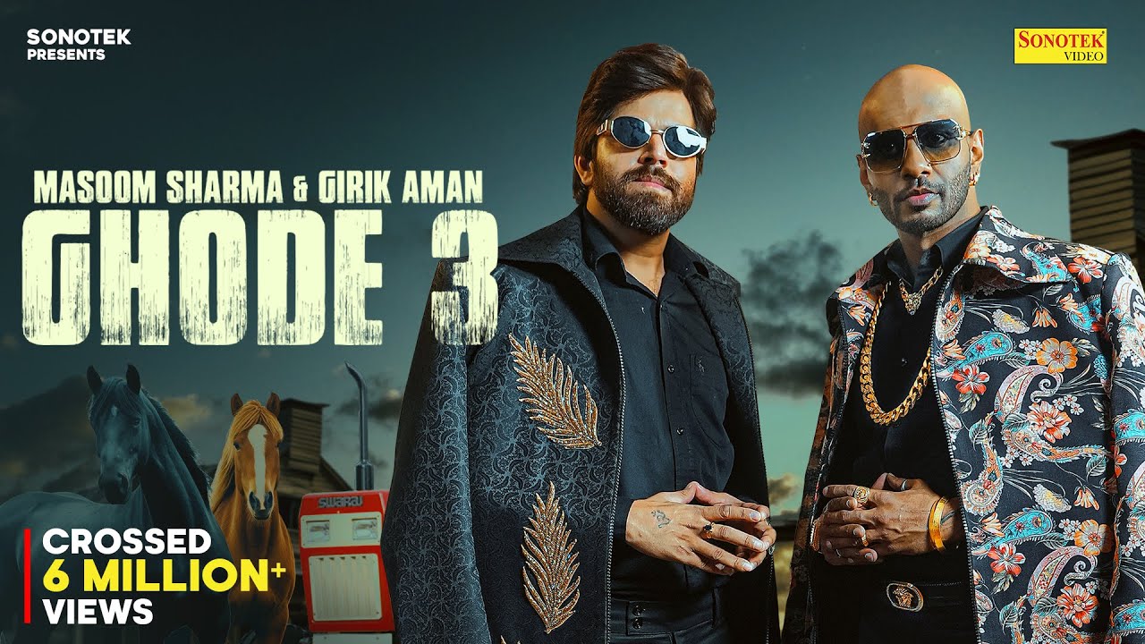 Ghode 3 (Official Video) Masoom Sharma | Girik Aman | New Haryanvi Song 2025 | Sonotek Music