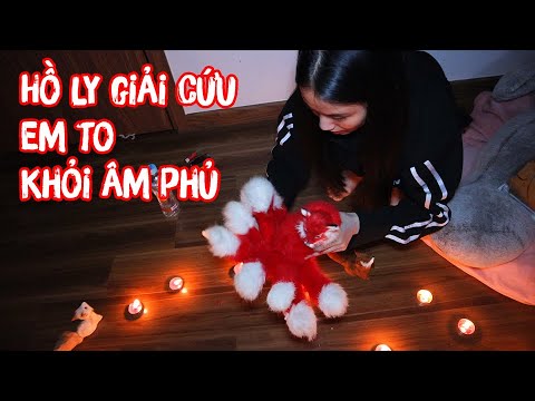 Gửi Hồ Ly Chín Đuôi Giải Cứu Gấu Bông Em To Khỏi Cổng Âm Phủ| Linh Miu Official