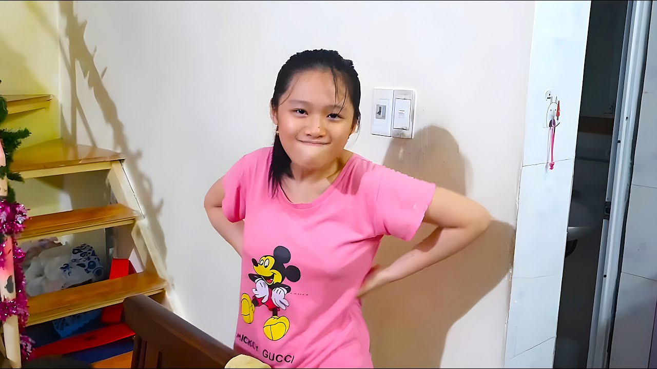 Gia Linh Go to the Kitchen to Make Crispy Fried Potato Pancakes #gialinh #bibabibo