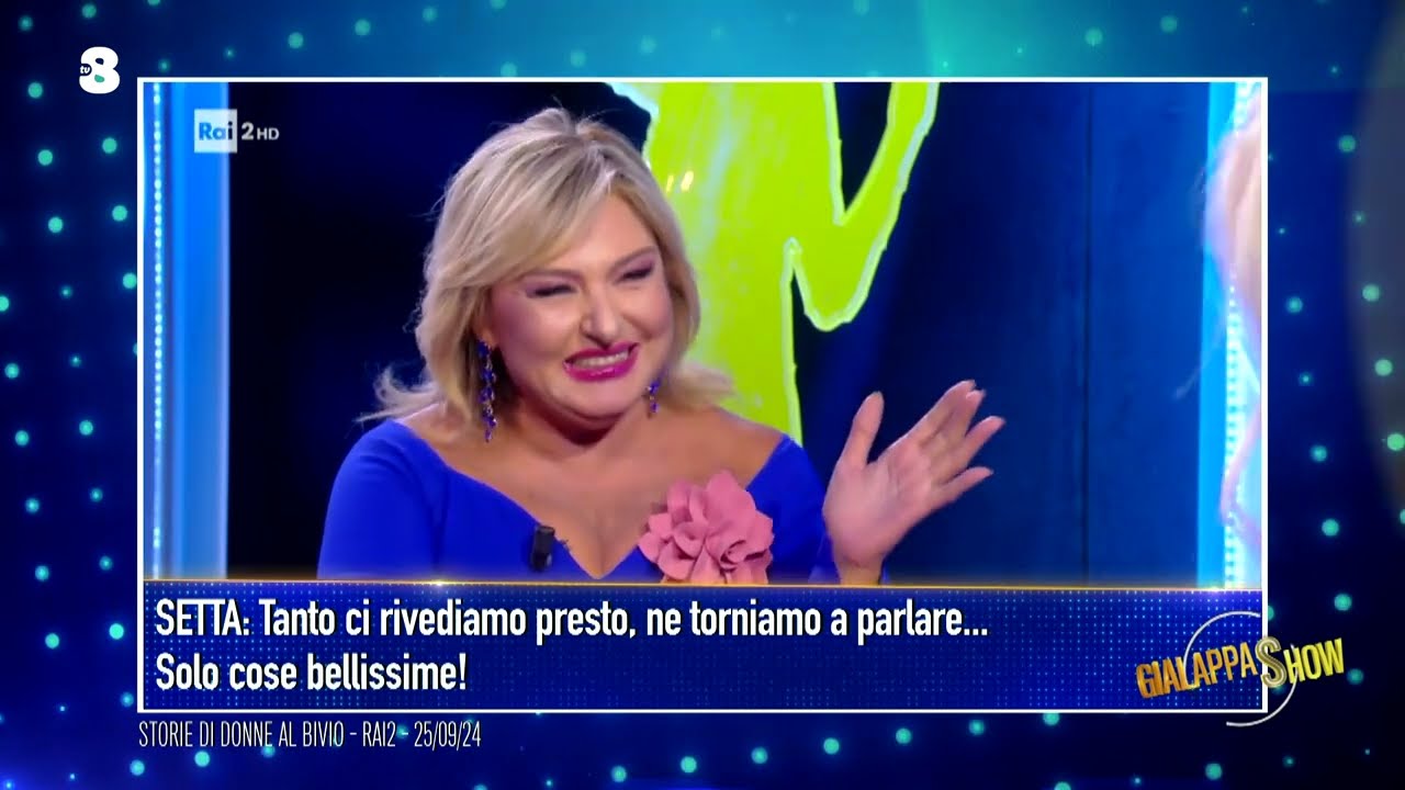 GialappaShow St. 5 - Monica Setta in punta di fioretto