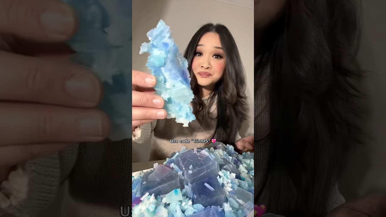 Giant crystal candy from Silky Gem
