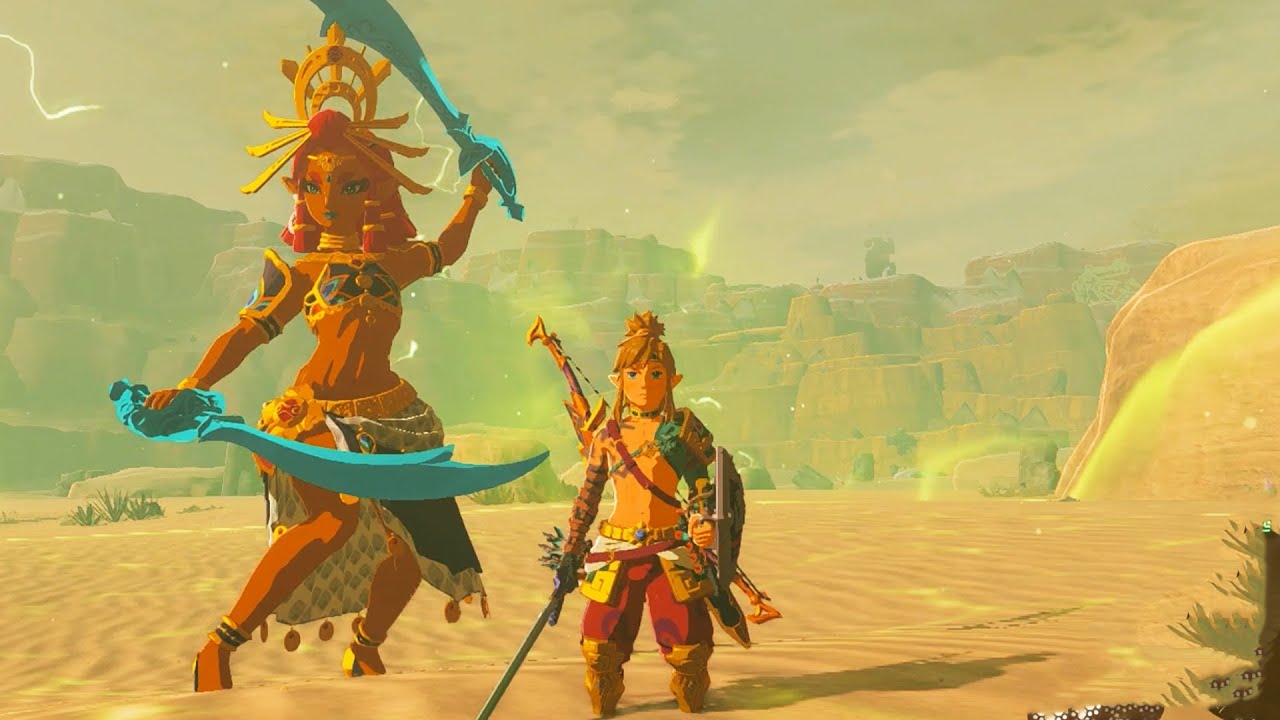 Giant Riju in Zelda: Tears of the Kingdom