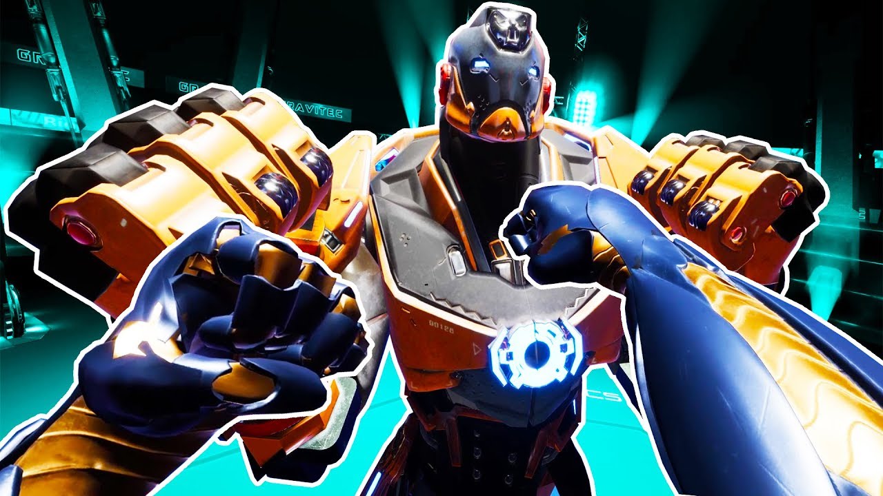 Giant Robot Boxing in VR! - Mecha Rushdown Gameplay - VR Oculus Rift