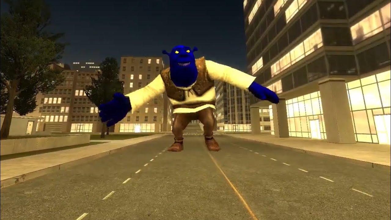 GIANT SHREK CITADEL IN GMOD!!!