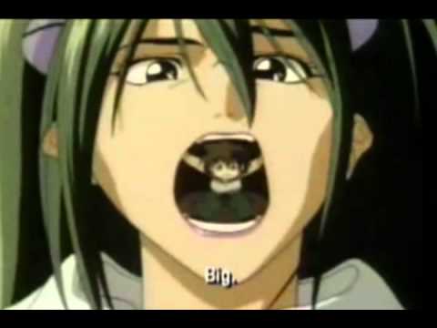 Giantess eat little boy