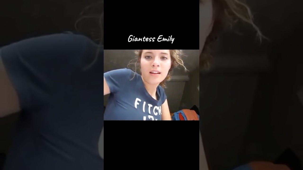 Giantess Emily #giantess #unaware #giantwoman #giant #viralvideo #subscribe #growth #shrunk #feet