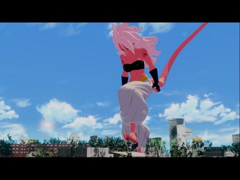 Giantess Growth Android21 Giantess Animation Walking On Street