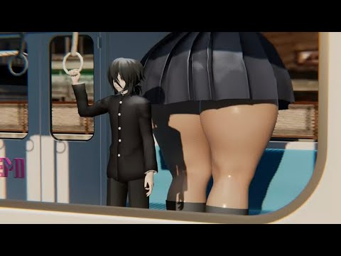Giantess Growth Animation Giantess MMD Tram Accident Giantess Breast Expansion Sitting On Man