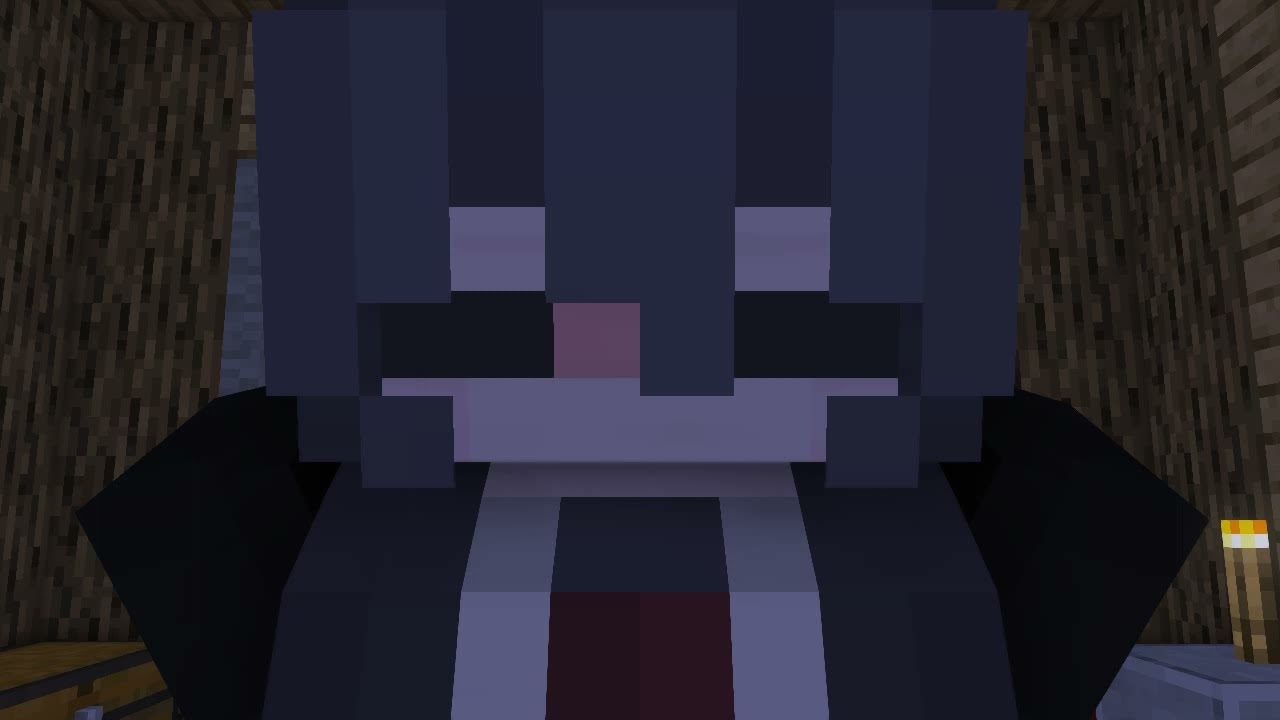 Giantess growth in her house (POV) Minecraft giantess animtion #33