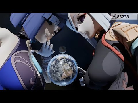 Giantess Growth Shenhe And Raiden Conquest Solar System Giantess Breast Expansion Giantess Animation