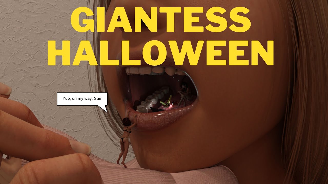 Giantess Halloween - Giantess Comic | Sillent