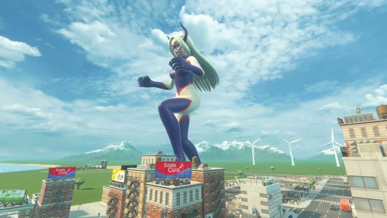 Giantess Mt.Lady Growth and Rampage【Pawperty Damage】