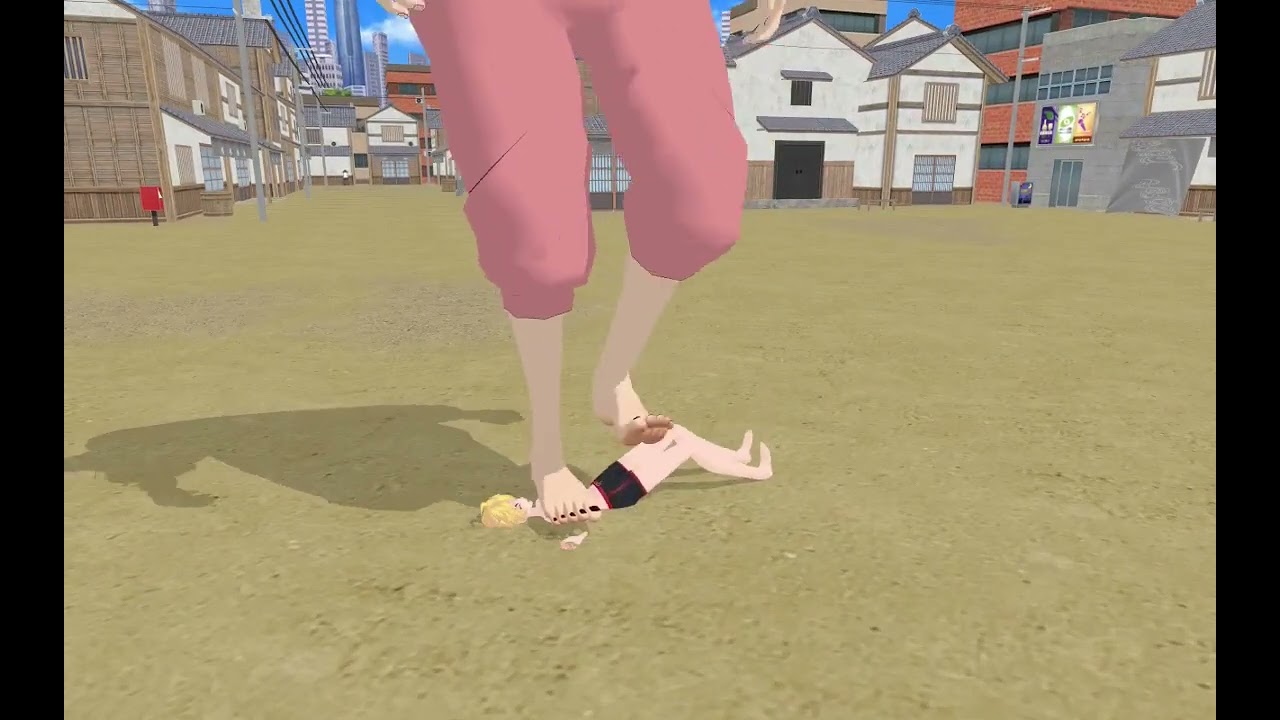 Giantess TenTen Trample
