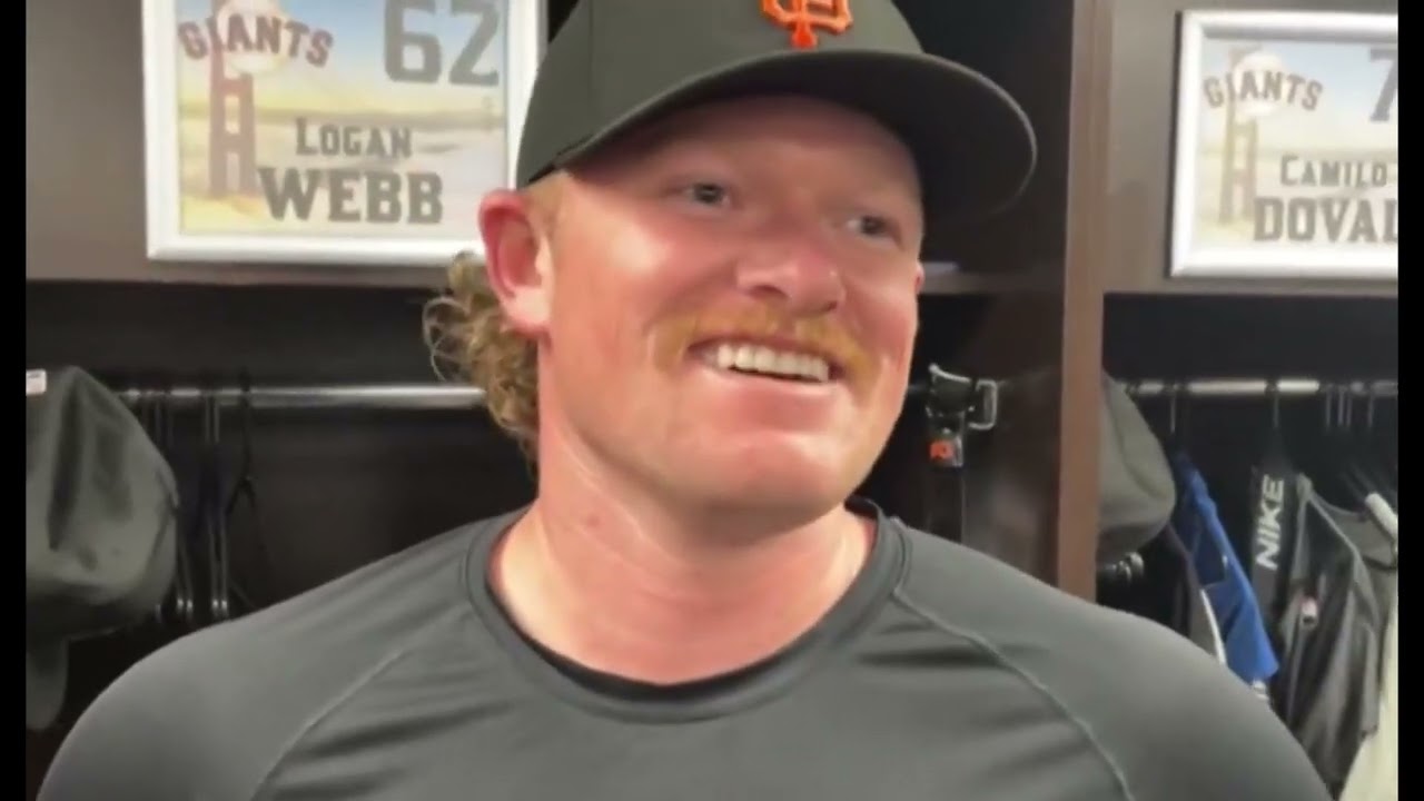 Giants Logan Webb Lost It When Someone Farted During His Interview: ‘Farts Always Funny’