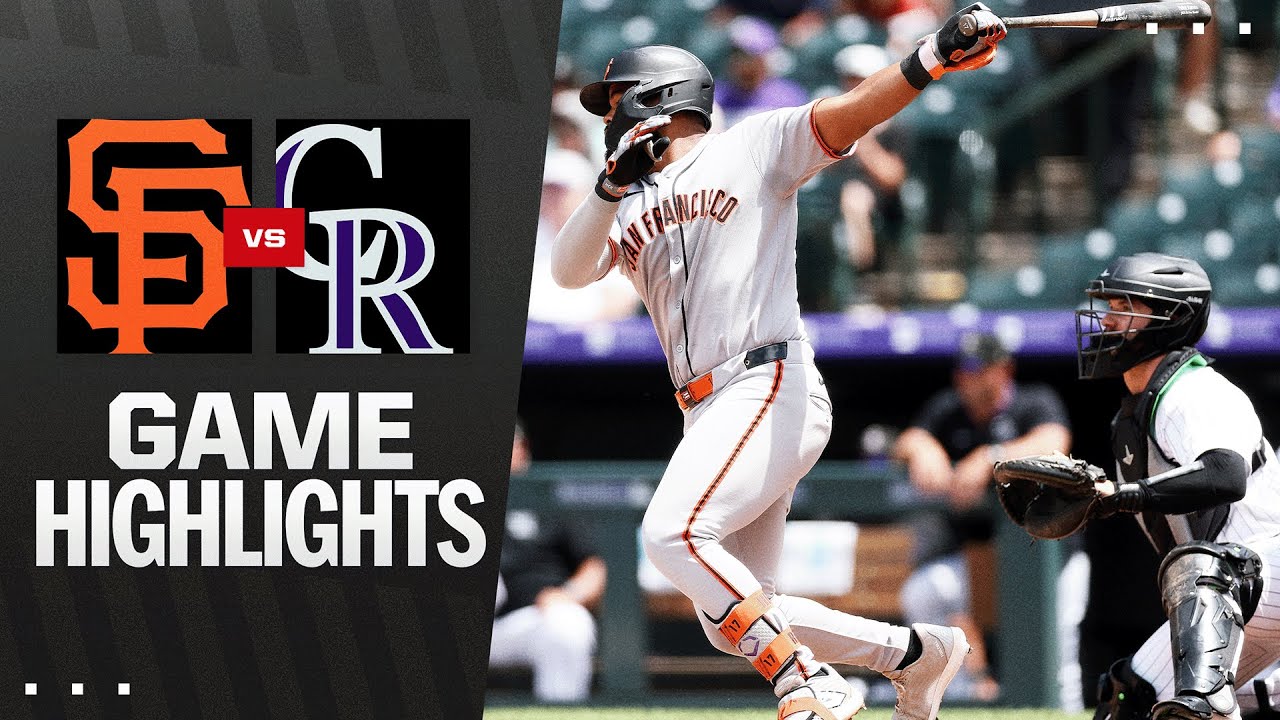 Giants vs. Rockies Game Highlights (6/12/25) | MLB Highlights