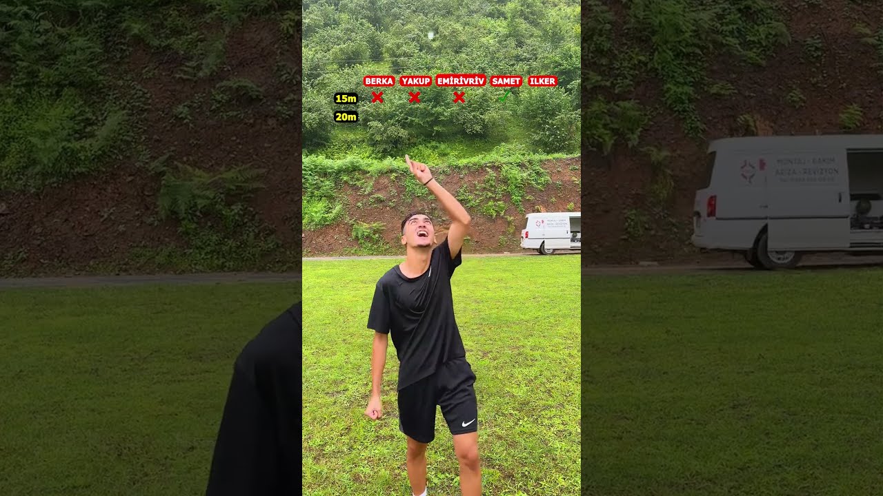 Giden Arabaya Top Sokma Challenge