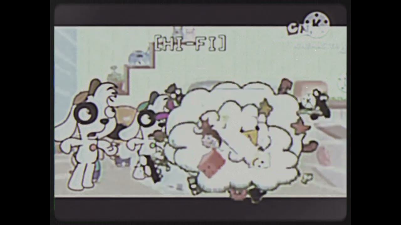 Giga Doki On Cartoon Network UK april 2011 (Totally real and rare)