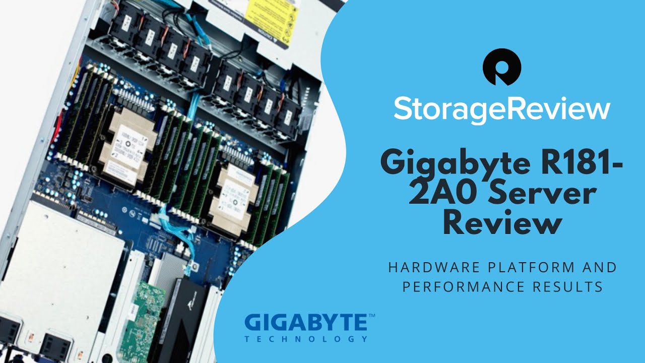 Gigabyte R181-2A0 Server Review