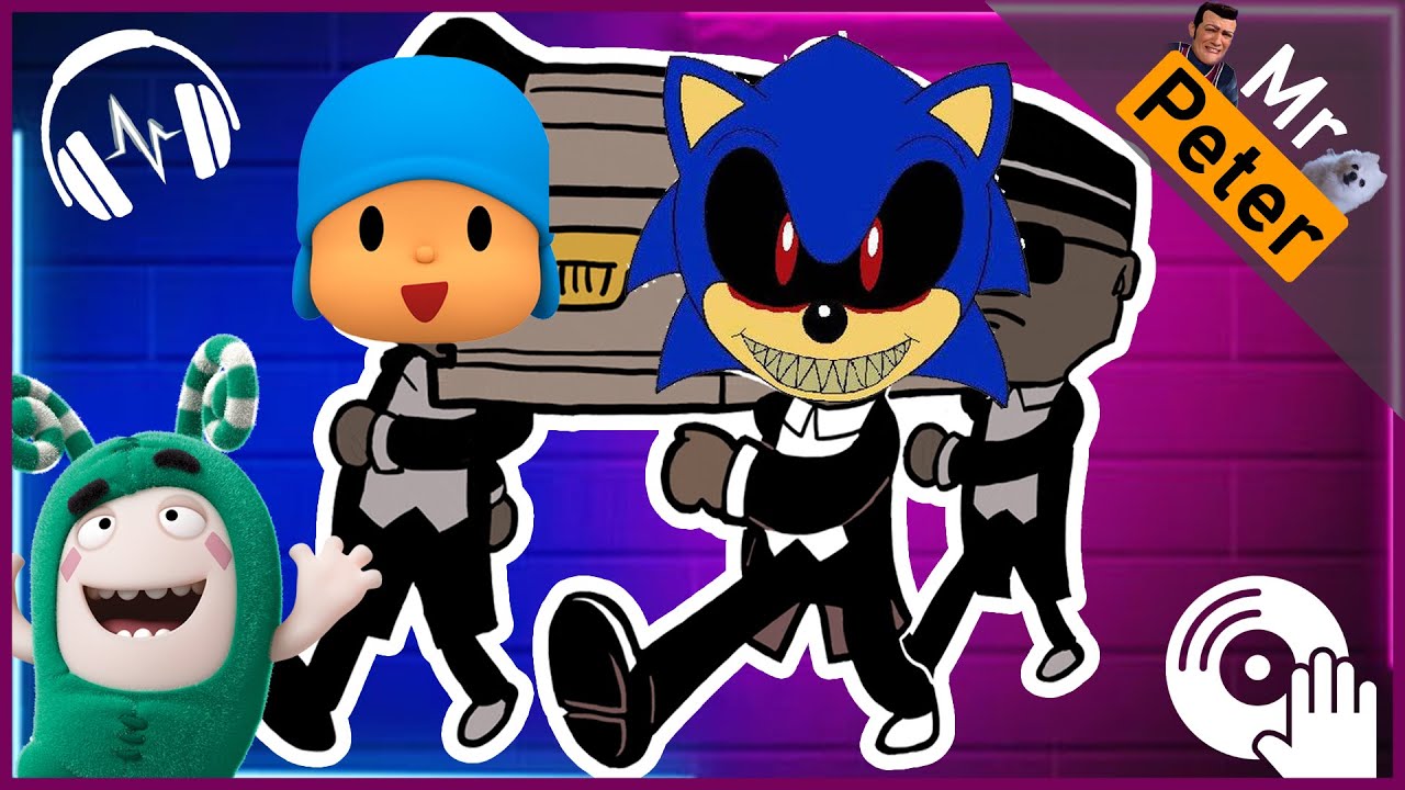 Gigamix 🔹 Sonic Exe & Pocoyo & Oddbods