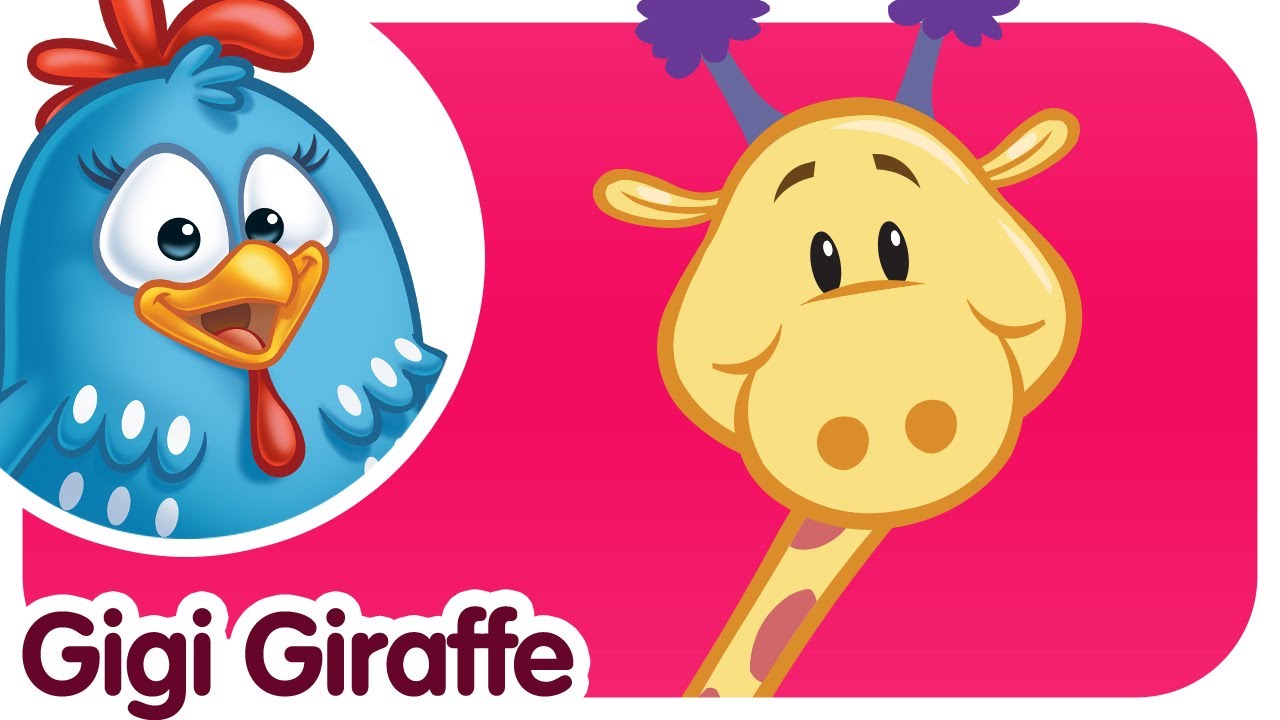 Gigi Giraffe - Lottie Dottie Chicken - Kids songs and nursery rhymes in english