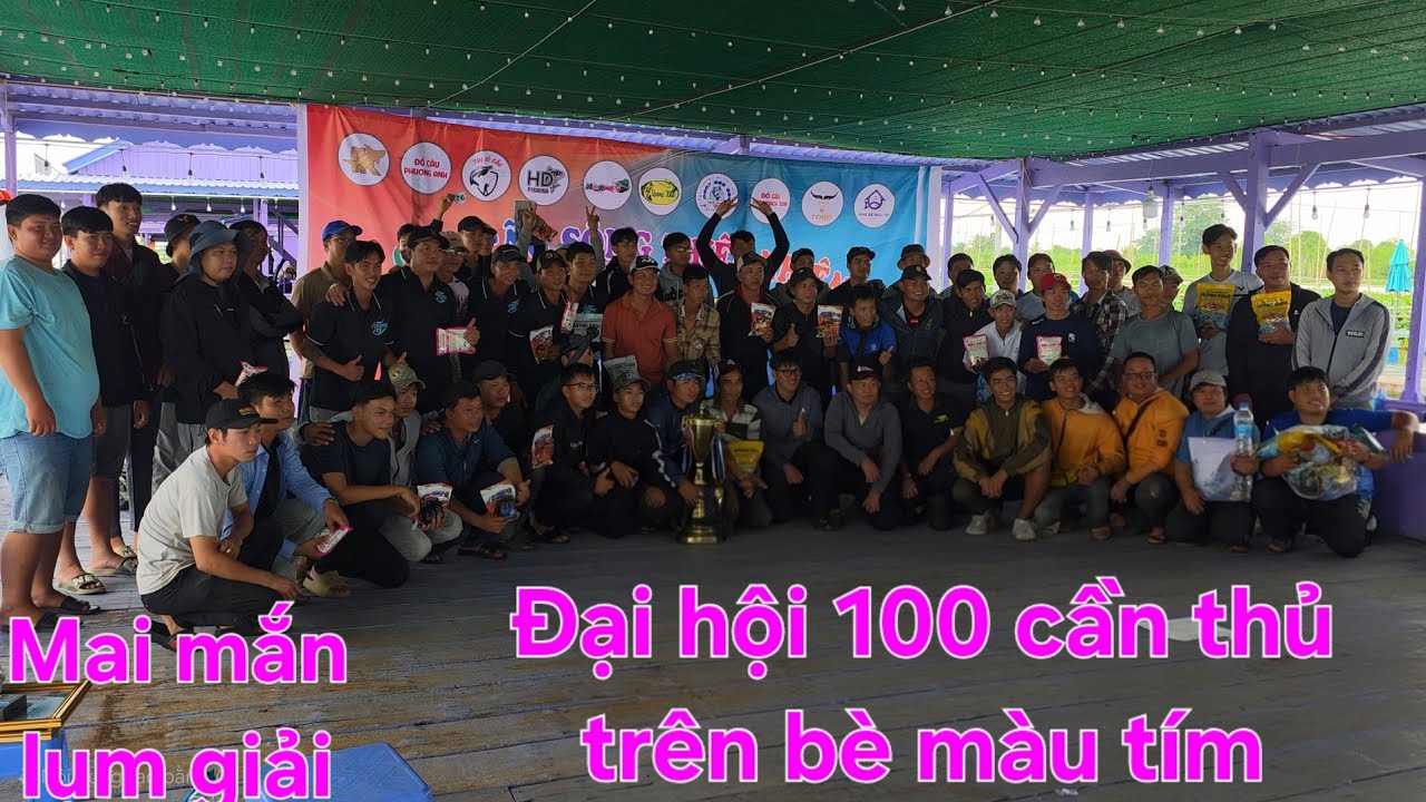 Giải Câu Cá Sông Miễn Phí.  Huy Tụ 100 Cần Thủ Gần Xa | Săn bắt SÓC TRĂNG |