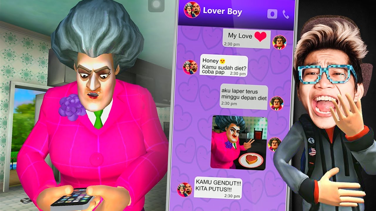 GILA! PRANK TEXT CHAT BU GURU PUTUSIN PACARNYA, DIA NANGIS SAMPAI MAU LOMPAT DARI JENDELA!!!