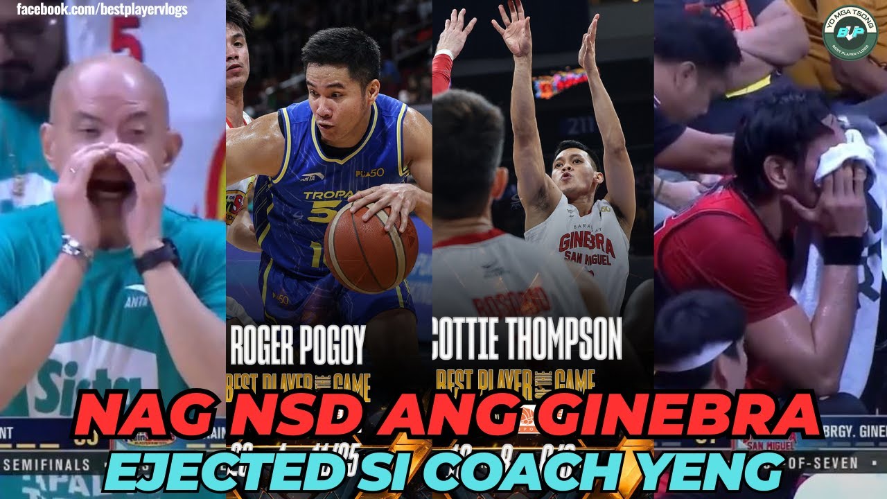 GINEBRA NAG NSD | NACHOKE ANG SMB | EJECTED SI COACH YENG | TNT NAKAUNA