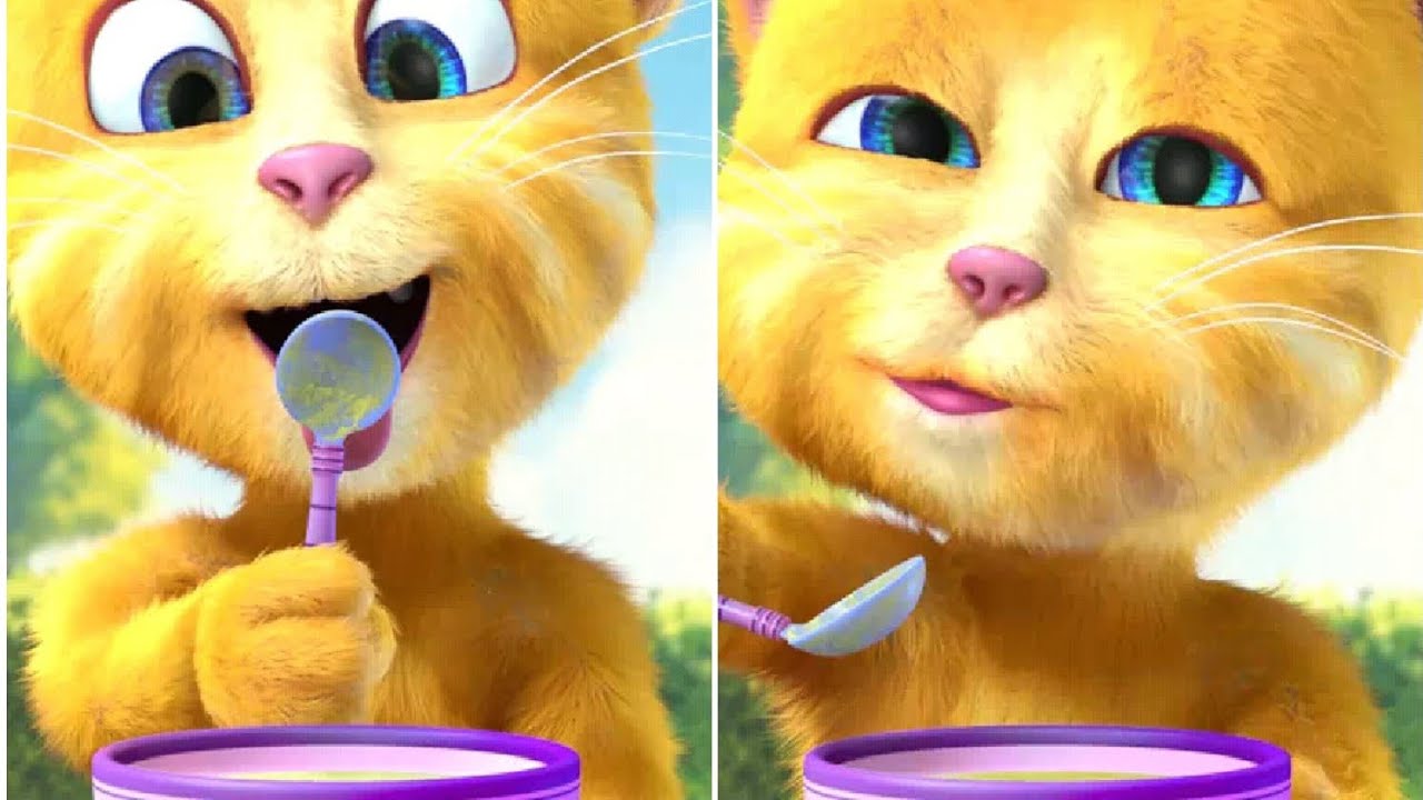 ginger two gaming video enjoy talking enjoy spoon and fork and knife
