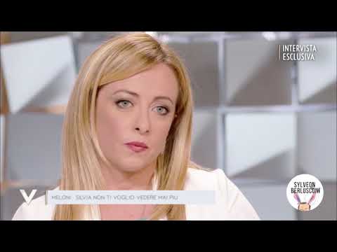 Giorgia Meloni vs Silvia Toffanin