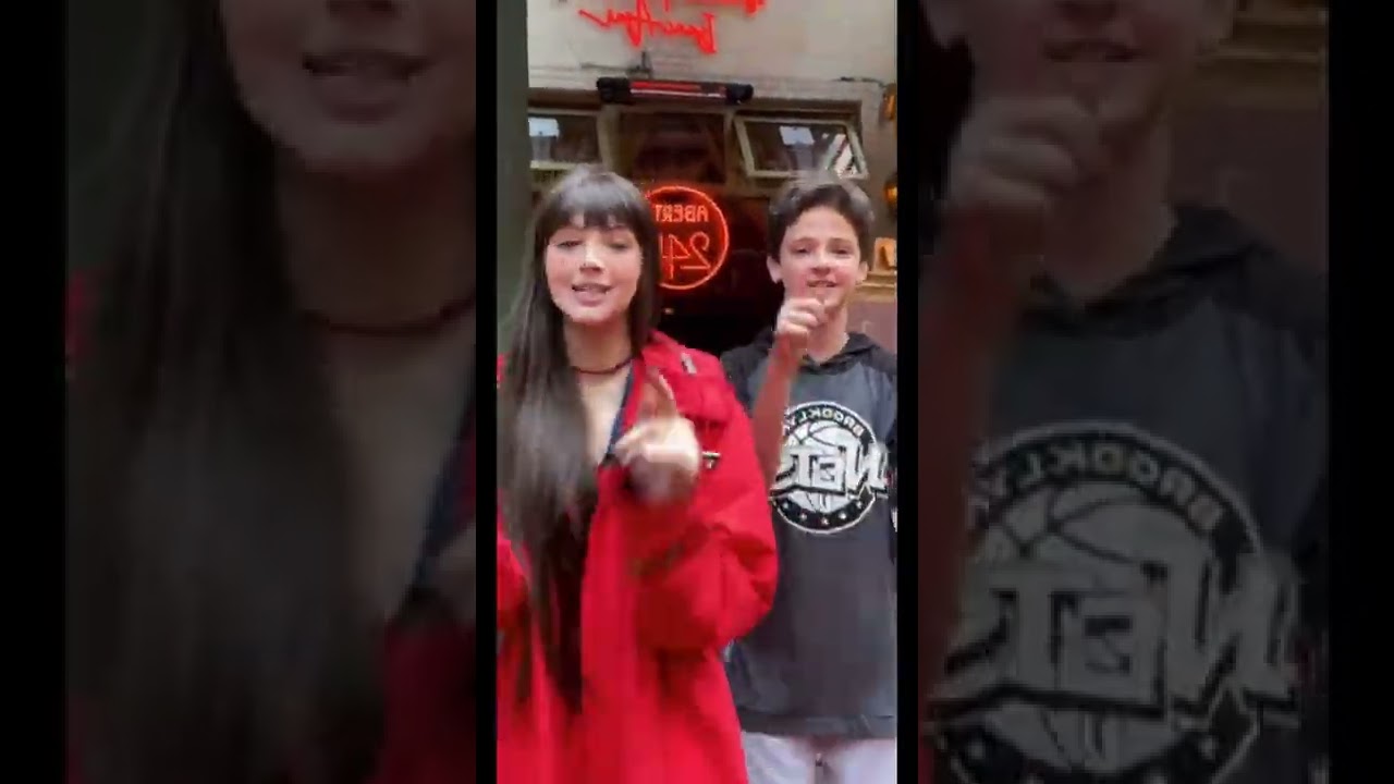 GIOVANNA ALPARONE FAZ DANÇA VIRAL COM AMIGO #shorts