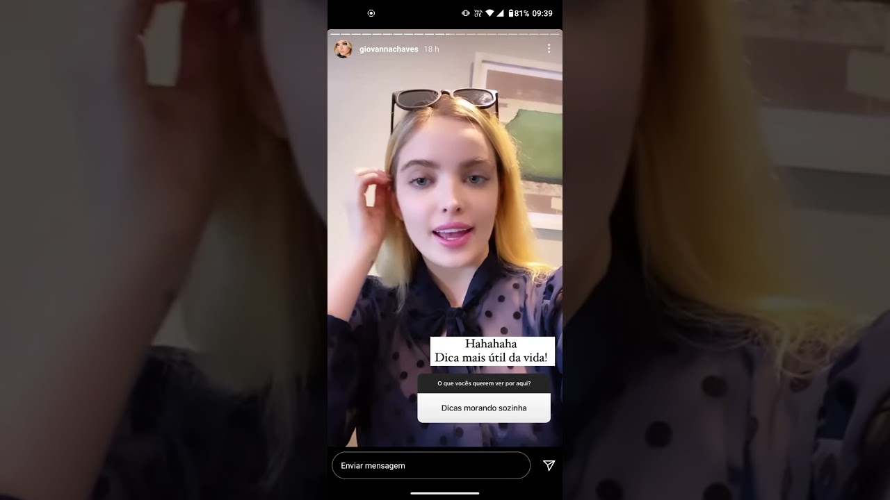 Giovanna Chaves faz o desafio dos 90 dias e mostra vestindo alguns looks que esta usando no RJ ...